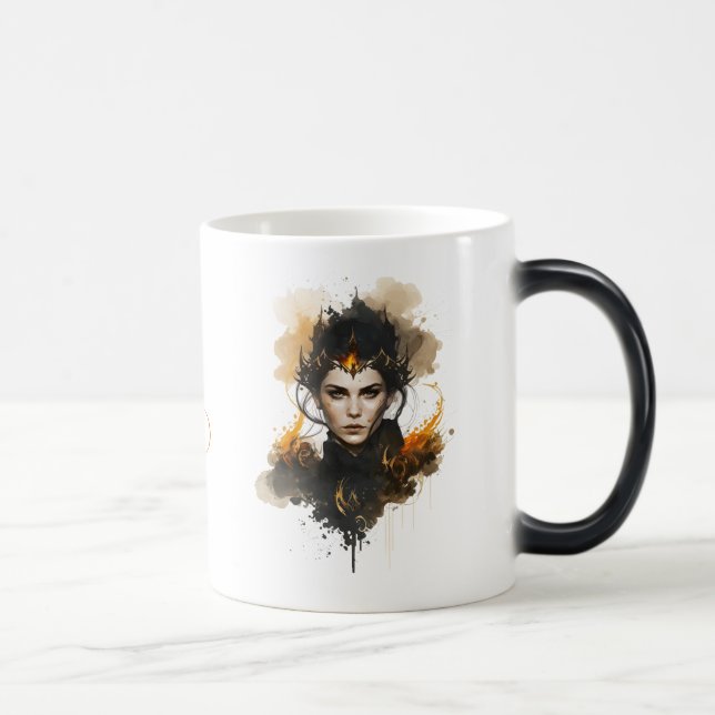 Mug Magic Créez votre propre sorcière incendie (Droite)