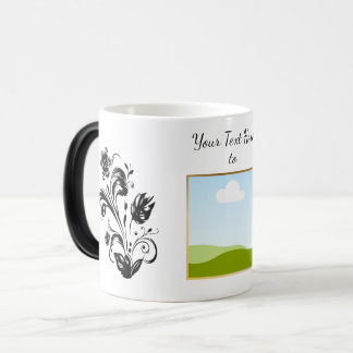 Mug Magic Créez votre propre texte de modèle personnalisé