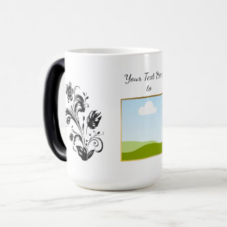 Mug Magic Créez votre propre texte de modèle personnalisé
