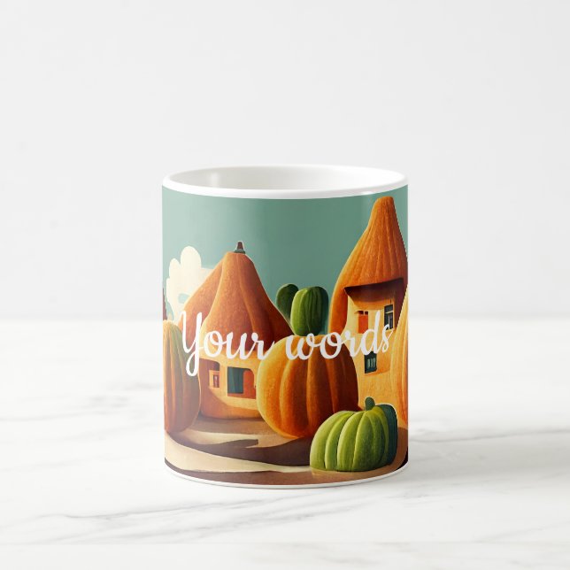 Mug Magic Créez votre propre village Citrouille (Centre)