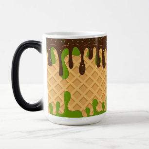 Mug Magic Crème Glacée,En Train de Couler  Matcha Choco Blis