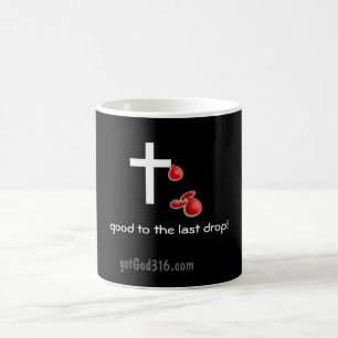 Mug Magic Croix de gotGod316.com de baisse de sang