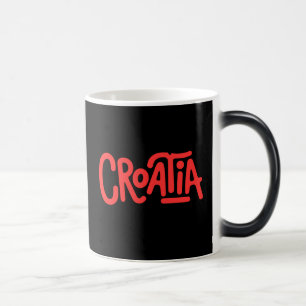 Mug Magic Cuillère à mesurer le café de Croatie avec motif p