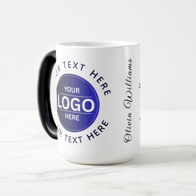 Mug Magic Custom Business Brand Logo (Devant gauche)