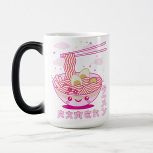 Mug Magic Cute Kawaii Ramen Anime nouilles Ramen Filles, Ado
