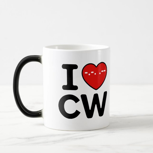 Mug Magic CW Thérapie continue de vague amour (Gauche)
