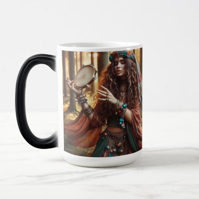 Mug Magic dame gitane (Gauche)