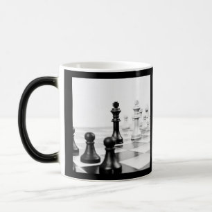 Mug Magic Damier noir et blanc