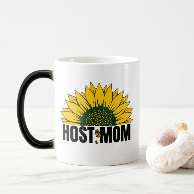 Mug Magic Dans My Host Mom Era, Exchange Hôte Famille mère h (Avec donut)