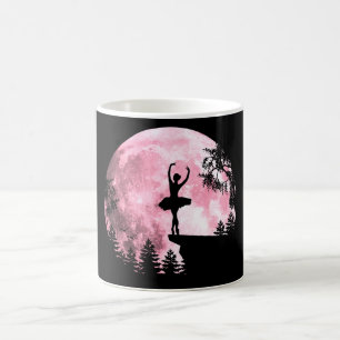 Mug Magic Danseuse de ballet rose pleine lune Ballerine femm