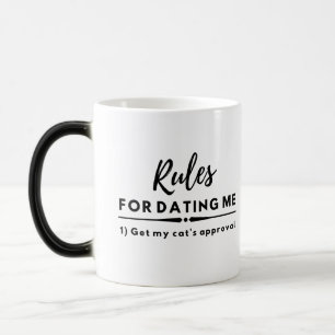 Mug Magic Date Chemise de nuit, Règles de Dîner Drôle, Règle