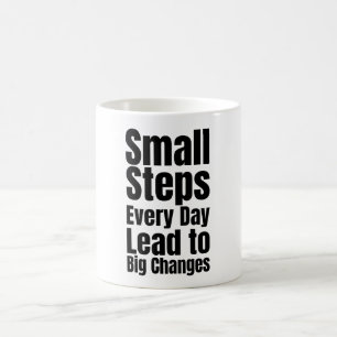 Mug Magic De Petits Pas Chaque Jour Conduisent à de Grands C