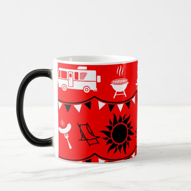 Mug Magic Décoration de camping-caravane (Gauche)
