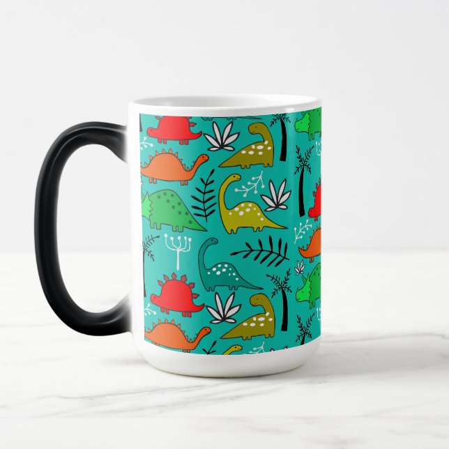 Mug Magic Décoration de nurserie de dinosaures pour petits e (Gauche)