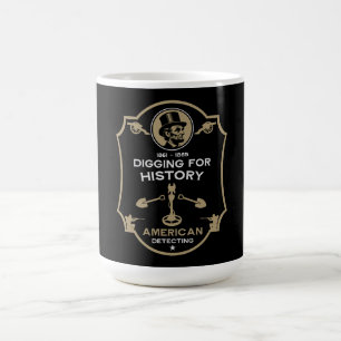 Mug Magic Détection de métaux de la guerre de Sécession amér