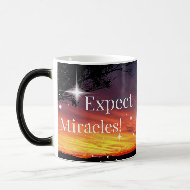 Mug Magic Devinez la citation Inspirationnelle Miracles Spar (Gauche)