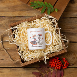 Mug Magic Dia de los Muertos dansant squelettes personnalisa