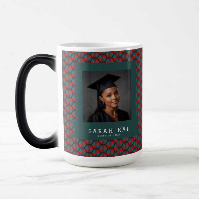 Mug Magic Diplômé Félicitations Impression Hexadécimale Tend (Gauche)