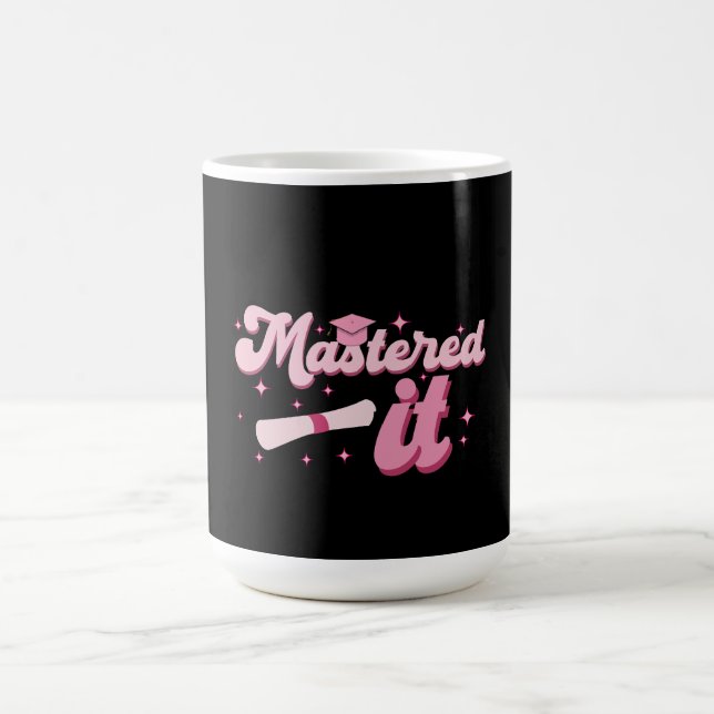Mug Magic Diplômé Maîtrise Diplômé MBA Diplômé (Centre)