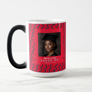 Mug Magic Diplômé Phd Motif Chevron Élégant