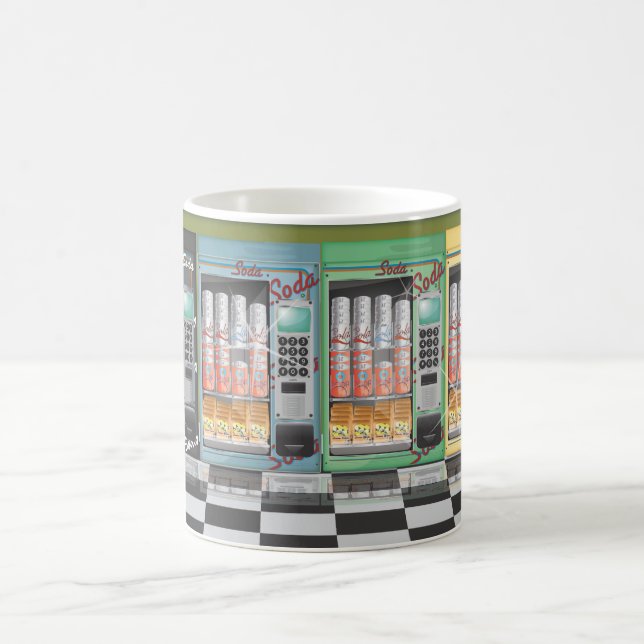 Mug Magic Distributeur automatique de diner vintage (Centre)