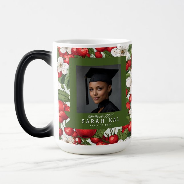 Mug Magic Docteur certifié avec une impression de Noël éléga (Gauche)