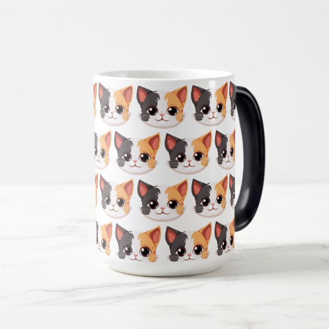 Mug Magic Don de chien / maman / papa avec animal de compagn (Devant droit)