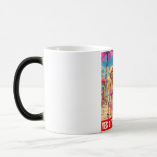 MUG MAGIC DONALD TRUMP - OUI, JE SUIS UNE FILLE TRUMP