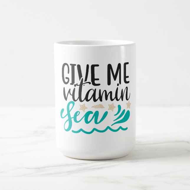 Mug Magic Donnez-moi la mer vitaminée (Centre)