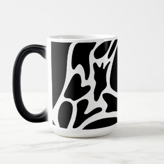 Mug Magic Doodles Noir et blanc 2 sur 8 Abstrait