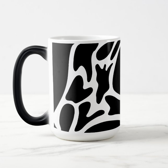 Mug Magic Doodles Noir et blanc 2 sur 8 Abstrait (Gauche)