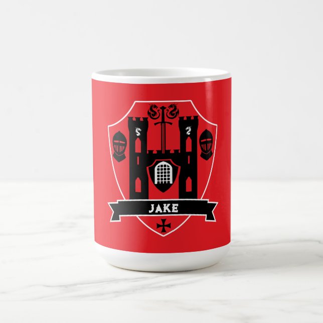 Mug Magic Dragon de Chevalier médiéval anglais (Centre)