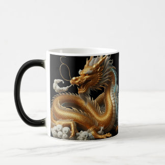 Mug Magic dragon doré