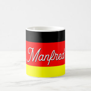 Mug Magic Drapeau allemand personnalisé