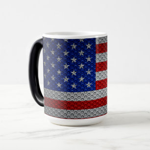 Mug Magic Drapeau américain.