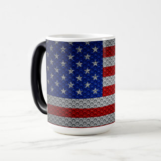 Mug Magic Drapeau américain.