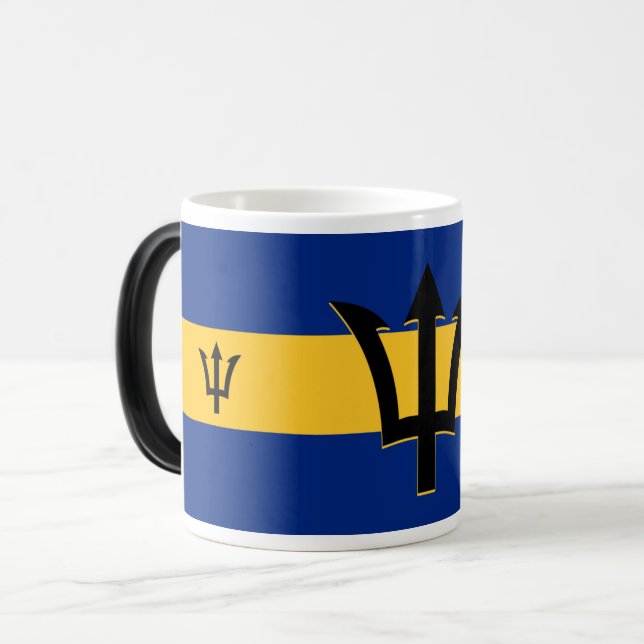 Mug Magic Drapeau Barbade (Devant gauche)