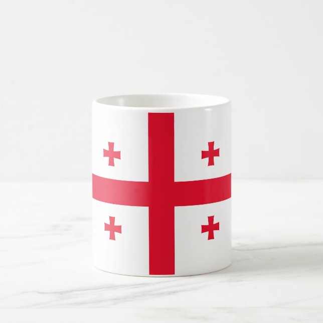 Mug Magic Drapeau de la Géorgie (pays) - (Centre)