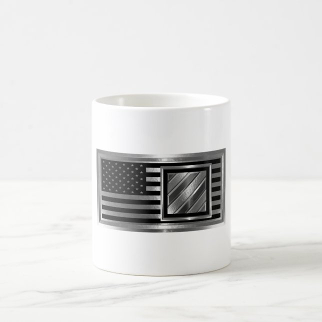 Mug Magic Drapeau personnalisé de la 3e division d'infanteri (Centre)