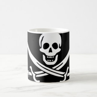 Mug Magic Drapeau pirate du capitaine Calico Jack Rackham