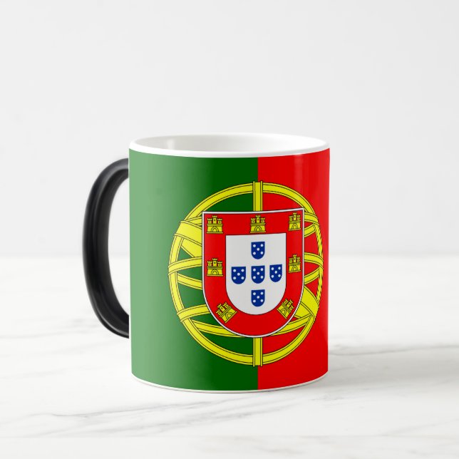 Mug Magic Drapeau portugais (Devant gauche)