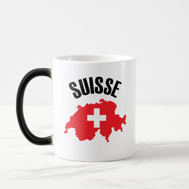 Mug Magic Drapeau suisse (Gauche)