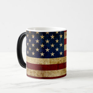Mug Magic Drapeau USA / Grunged