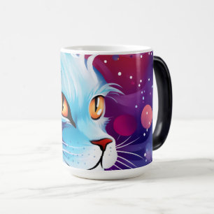 Mug Magic Dream Cat monde Abstrait des couleurs