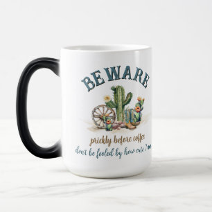 Mug Magic Drôle Prickly Avant Café Cactus Country Girl