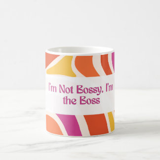 Mug Magic Drôle & Relatable"Je ne suis pas Bossy, je suis le
