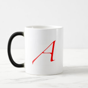Mug Magic écarlate "A "
