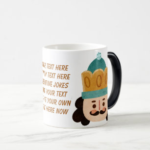Mug Magic Écrivez votre texte jolie aquarelle dessin animé P