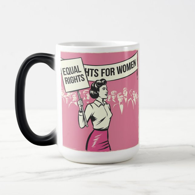 Mug Magic Égalité des droits des femmes (Gauche)