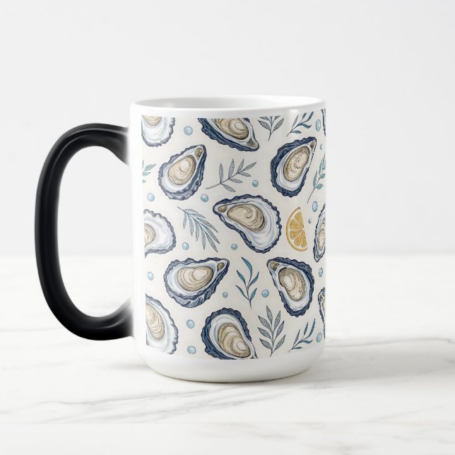 Mug Magic Elegant Marine Oysters (Gauche)